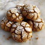 Gingerbread Crinkle Cookies Recipe