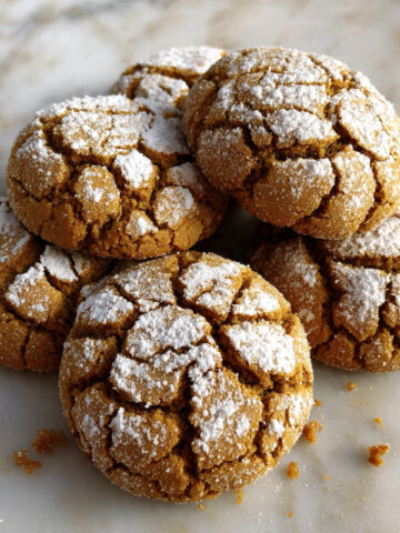 Gingerbread Crinkle Cookies Recipe