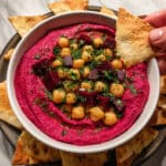 Roasted Beet Hummus Recipe
