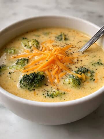 Broccoli Cheddar Potato Soup Recipe