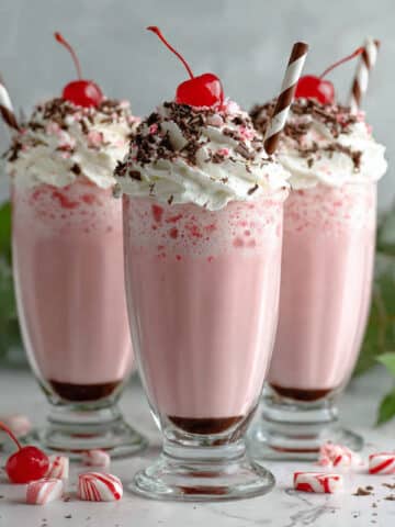 Skinny Peppermint Protein Milkshake (Chick-fil-A Copycat) Recipe