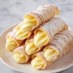 Cannoncini (Italian Custard Horns) Recipe