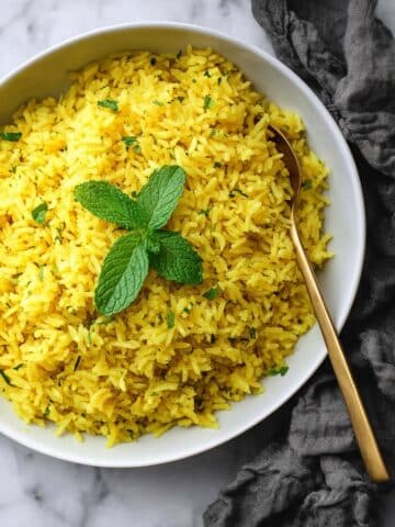 Greek Lemon Rice Recipe