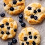 Cottage Cheese Cloud Bread with Blueberries Recipe
