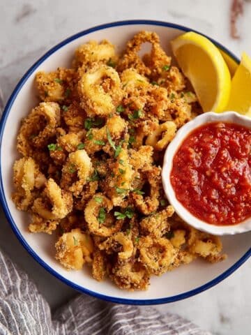 Crispy Fried Calamari Recipe