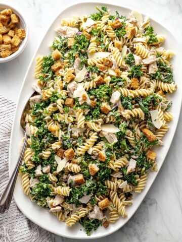Chicken Caesar Pasta Salad Recipe