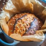 Easy 5-Seed Dutch Oven Bread Recipe