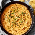Creamy Refried Bean Dip with Pepper Jack and Cheddar Recipe