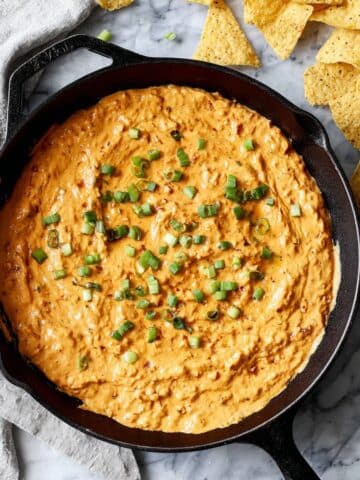 Creamy Refried Bean Dip with Pepper Jack and Cheddar Recipe