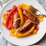Baked Sausage, Peppers, and Onions Recipe