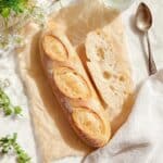 Small Batch Baguette Bread Recipe