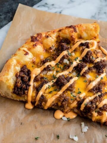 Patty Melt Pizza Recipe