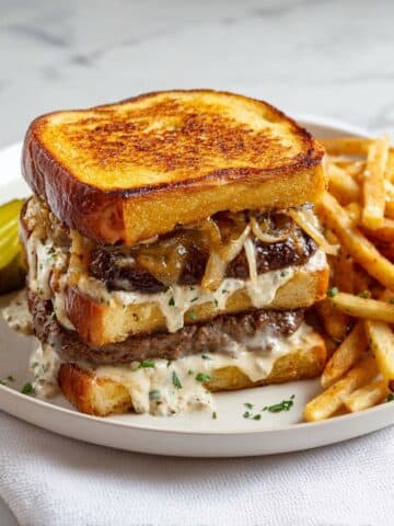 French Onion Patty Melt Recipe