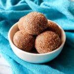 No-Bake Cinnamon Sugar Donut Holes (Keto, Vegan & Paleo) Recipe