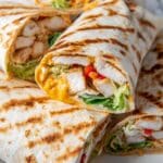 Chipotle Ranch Grilled Chicken Burrito Recipe