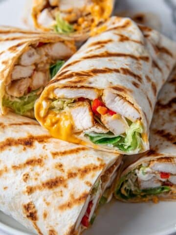 Chipotle Ranch Grilled Chicken Burrito Recipe