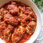 Easy Stuffed Cabbage Rolls in a Dutch Oven Recipe