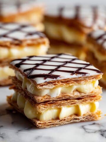 Mille-Feuille (Napoleon Pastry) Recipe