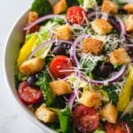 Olive Garden Salad and Dressing Copycat Recipe