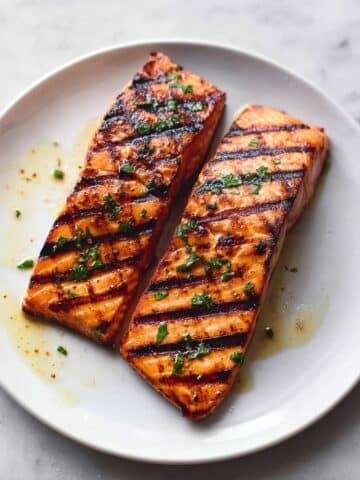 Cajun Honey Butter Grilled Salmon Recipe