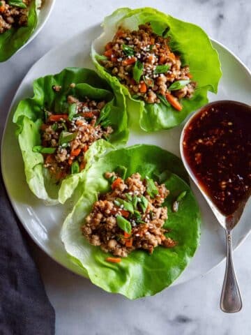 Chicken Lettuce Wraps Recipe
