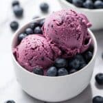 3 Ingredient Blueberry Frozen Yogurt Recipe