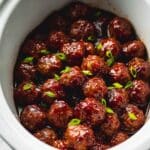 Slow Cooker Party Meatballs Recipe