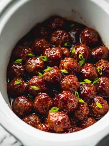 Slow Cooker Party Meatballs Recipe