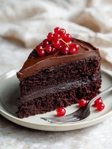 Chocolate Rum Cake with Ganache Frosting Recipe