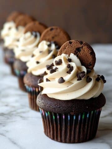 Chocolate Chip Cookie Dough Cupcakes Recipe