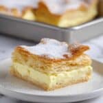 Vanilla Custard Cream Squares Recipe