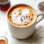 Lavender Latte (Hot or Iced) Recipe