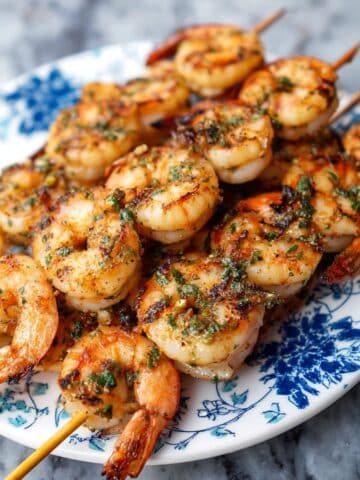 Mediterranean Grilled Shrimp Kabobs Recipe