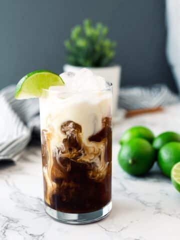 Dirty Coconut Lime Soda Recipe
