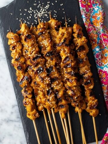 Korean Chicken Skewers Recipe
