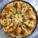 Baked Chicken and Herbed Rice Recipe