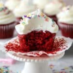 Red Velvet Cupcakes with Cream Cheese Frosting Recipe