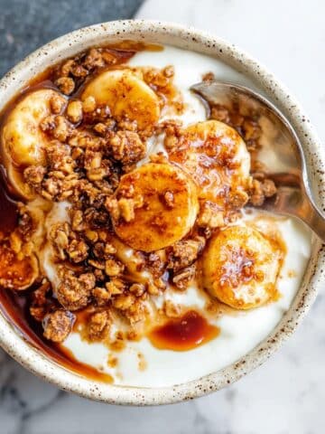 Pan Fried Bananas with Cinnamon Recipe