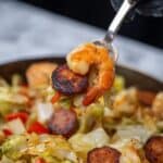 Southern Fried Cabbage with Shrimp Recipe