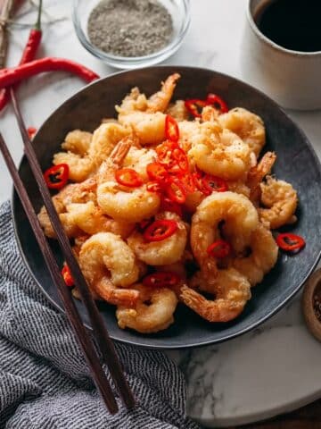 Salt and Pepper Shrimp (椒盐虾) Recipe