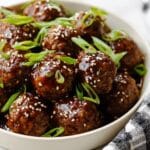 Saucy Asian Meatballs Recipe