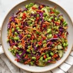 Edamame Salad with Tahini Ginger Dressing Recipe