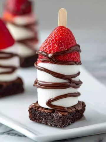 Chocolate Strawberry Dessert Kabobs Recipe