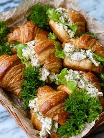 Mini Chicken Salad Croissants Recipe