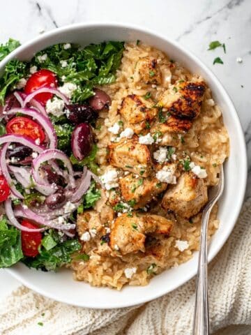 Instant Pot Greek Chicken and Rice Recipe