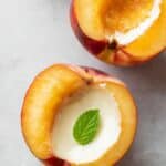 Peach Posset in Peach Shells Recipe