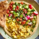 Protein Packed Breakfast Hummus Bowl Recipe
