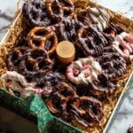 Salted Caramel Brûlée Chocolate Pretzels Recipe