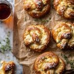 Spinach and Artichoke Stuffed Soft Pretzels Recipe