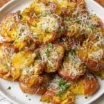 Parmesan Smashed Potatoes Recipe